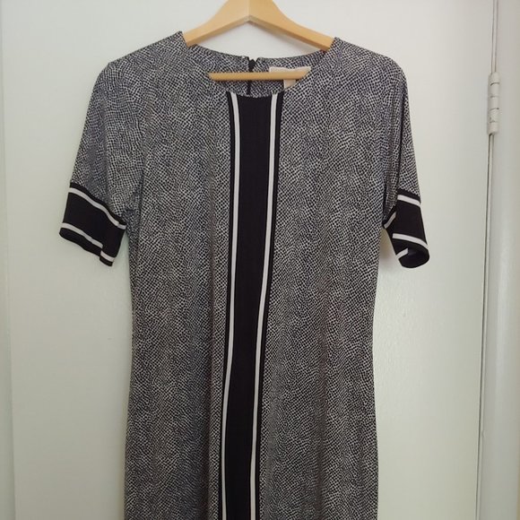 Michael Kors size L dress in black and white - Picture 1 of 7